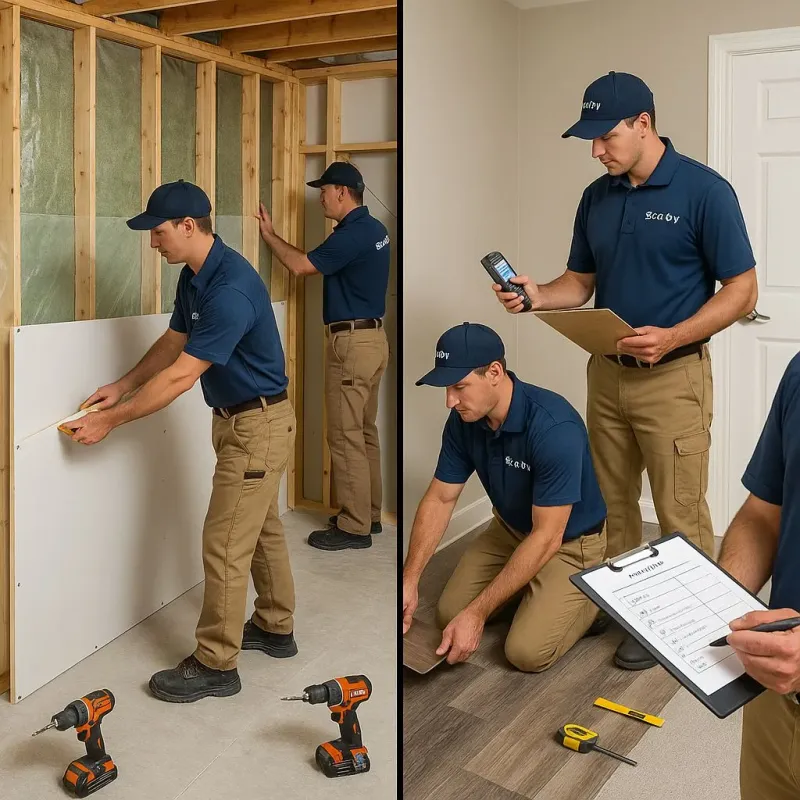 Repairs and Reconstruction process in Nyack, NY