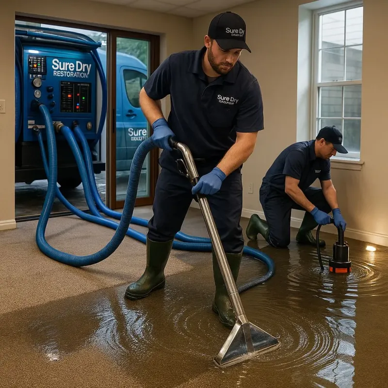 Water Extraction and Removal process in Nyack, NY